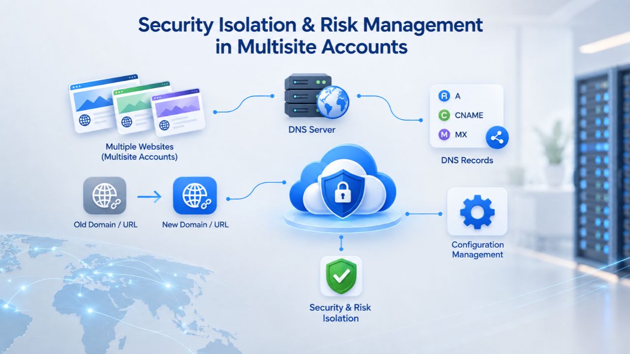 Security Isolation & Risk Management in Multisite Accounts 
