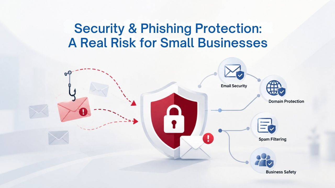 Security & Phishing Protection: A Real Risk for Small Businesses
