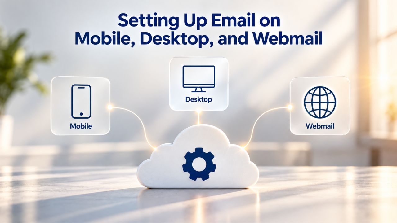 Setting Up Email on Mobile, Desktop, and Webmail 