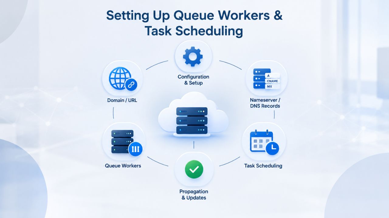 Setting Up Queue Workers & Task Scheduling Setting Up Queue Workers & Task Scheduling