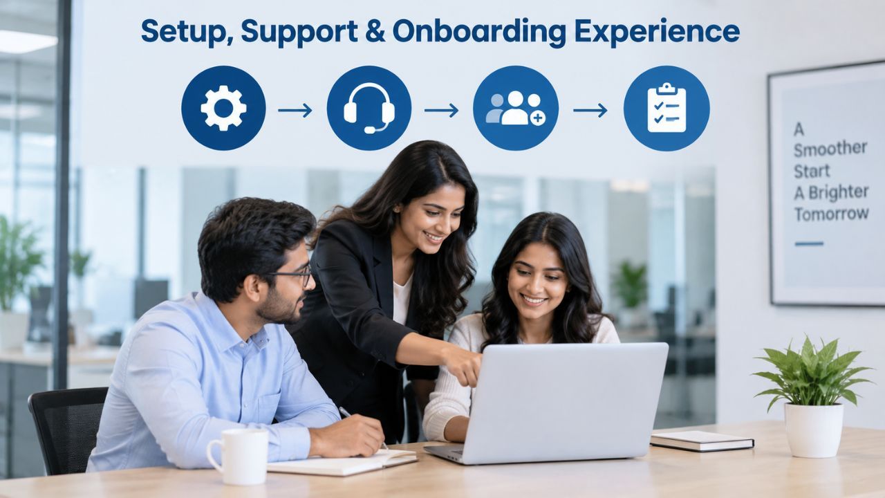 Setup, Support & Onboarding Experience Setup, Support & Onboarding Experience