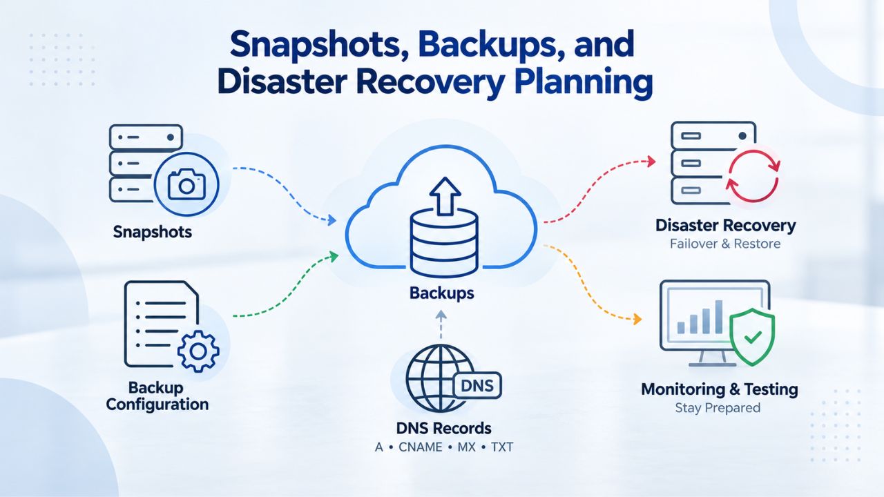 Snapshots, Backups, and Disaster Recovery Planning 