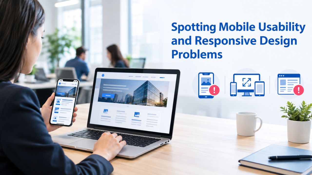 Spotting Mobile Usability and Responsive Design Problems Spotting Mobile Usability and Responsive Design Problems