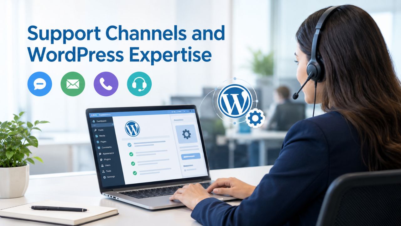 Support Channels and WordPress Expertise Support Channels and WordPress Expertise