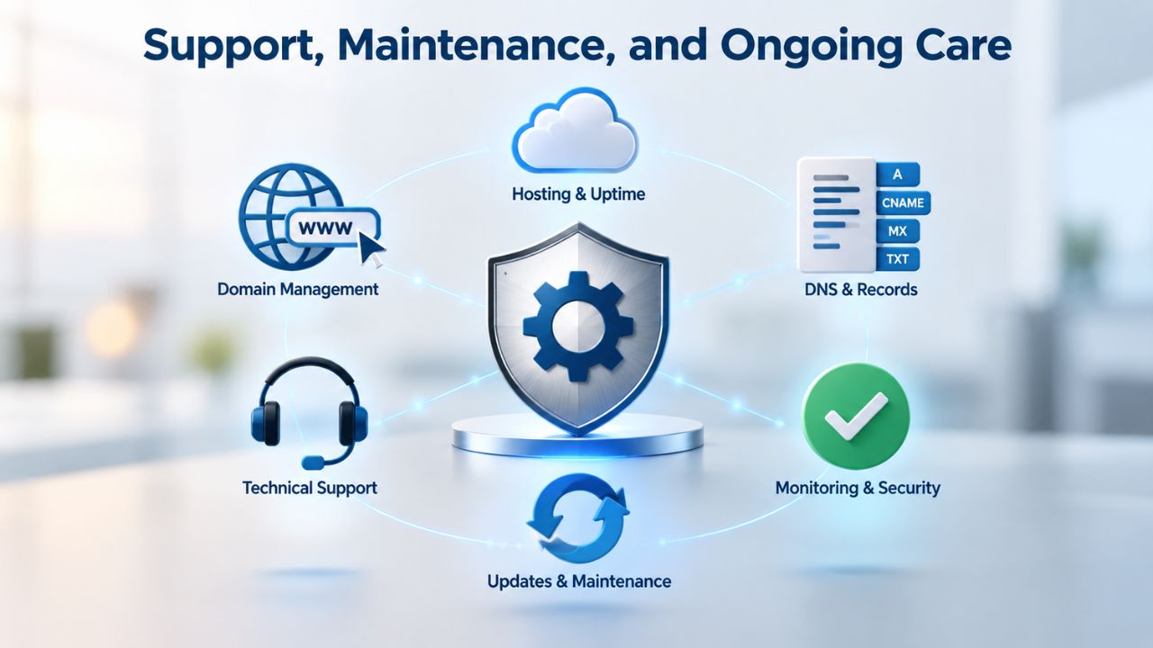 Support, Maintenance, and Ongoing Care Support, Maintenance, and Ongoing Care