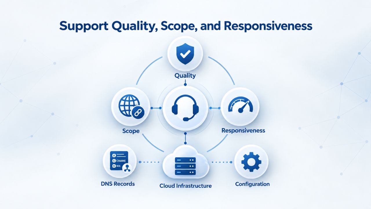 Support Quality, Scope, and Responsiveness