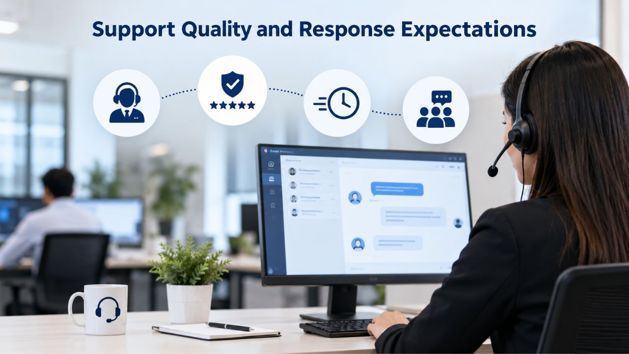 Support Quality and Response Expectations Support Quality and Response Expectations
