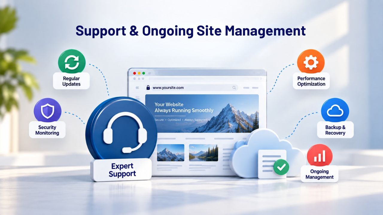 Support and Ongoing Site Management Support and Ongoing Site Management
