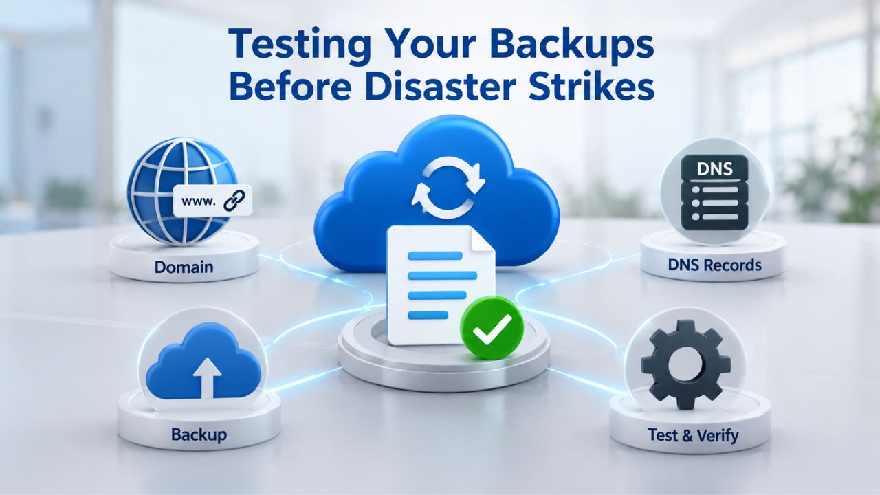 Testing Your Backups Before Disaster Strikes Testing Your Backups Before Disaster Strikes