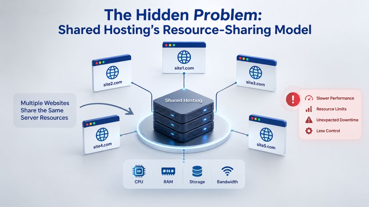 The Hidden Problem: Shared Hosting’s Resource-Sharing Model