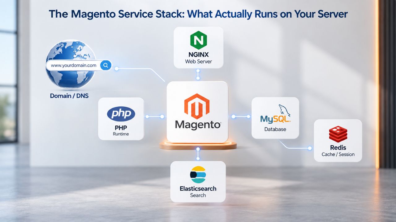 The Magento Service Stack: What Actually Runs on Your Server The Magento Service Stack: What Actually Runs on Your Server