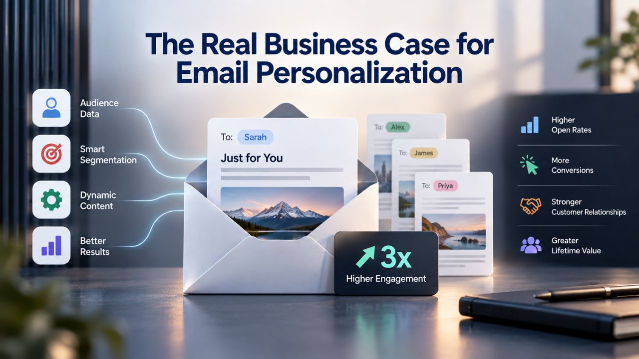 The Real Business Case for Email Personalization The Real Business Case for Email Personalization