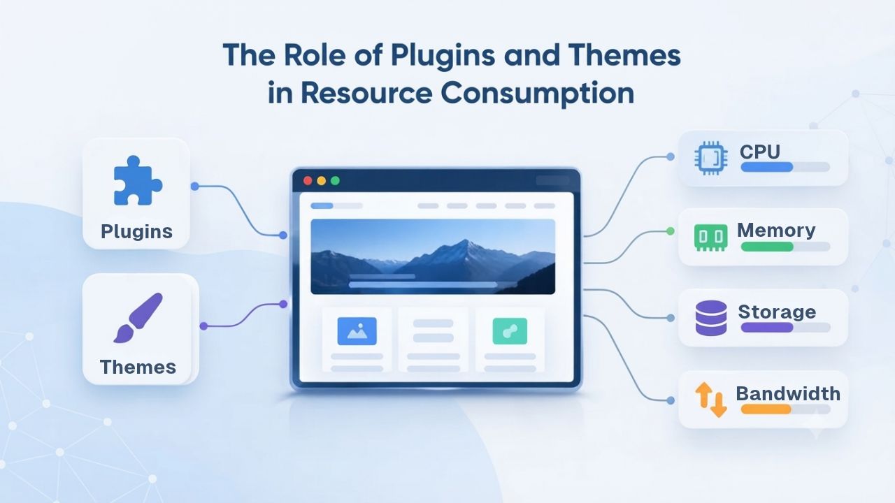 The Role of Plugins and Themes in Resource Consumption 
