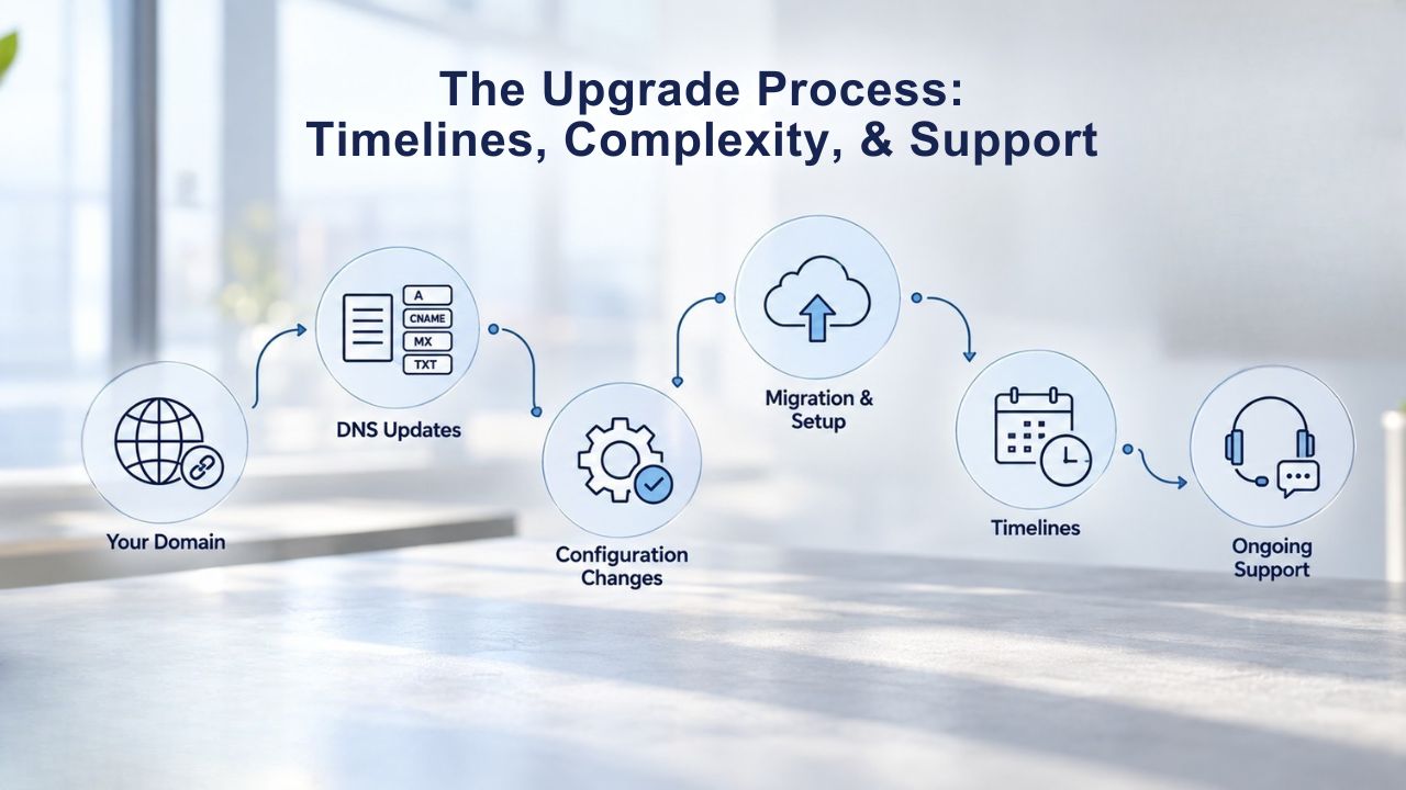 The Upgrade Process: Timelines, Complexity, and Support 