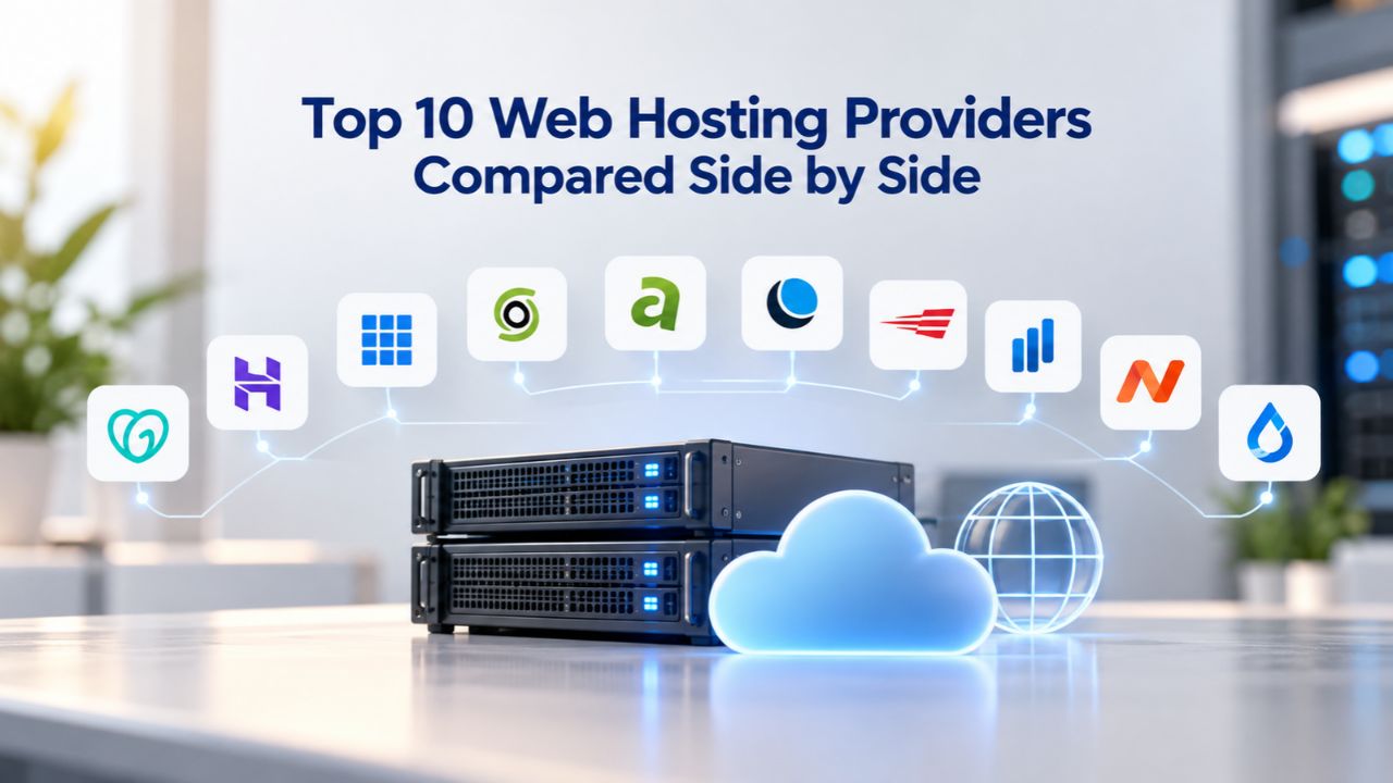 Top 10 Web Hosting Providers Compared Side by Side