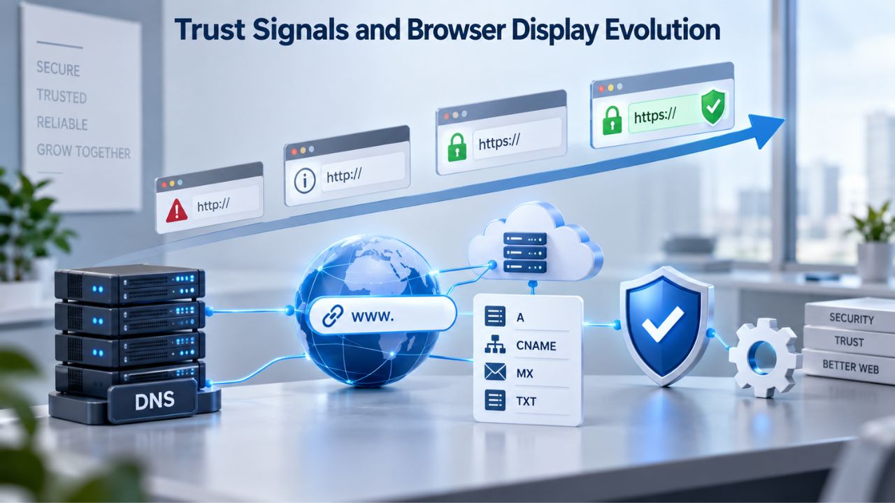 Trust Signals and Browser Display Evolution Trust Signals and Browser Display Evolution