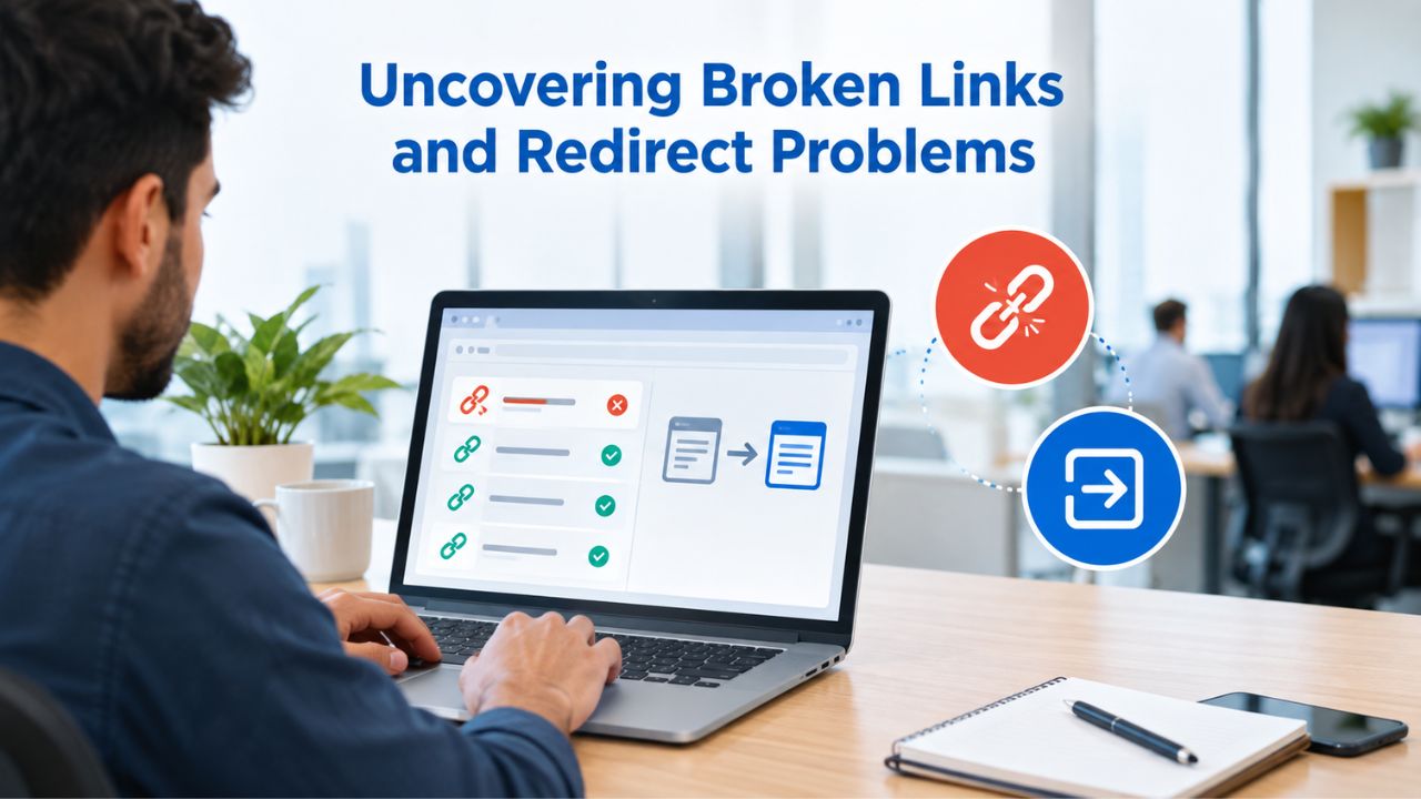 Uncovering Broken Links and Redirect Problems Uncovering Broken Links and Redirect Problems