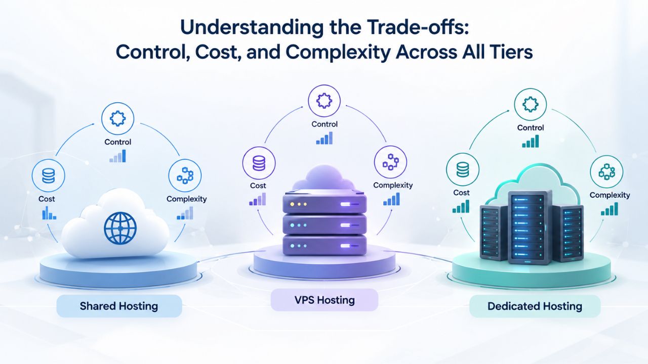 Understanding the Trade-offs: Control, Cost, and Complexity Across All Tiers Understanding the Trade-offs: Control, Cost, and Complexity Across All Tiers