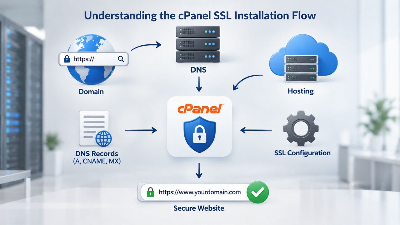 Understanding the cPanel SSL Installation Flow Understanding the cPanel SSL Installation Flow