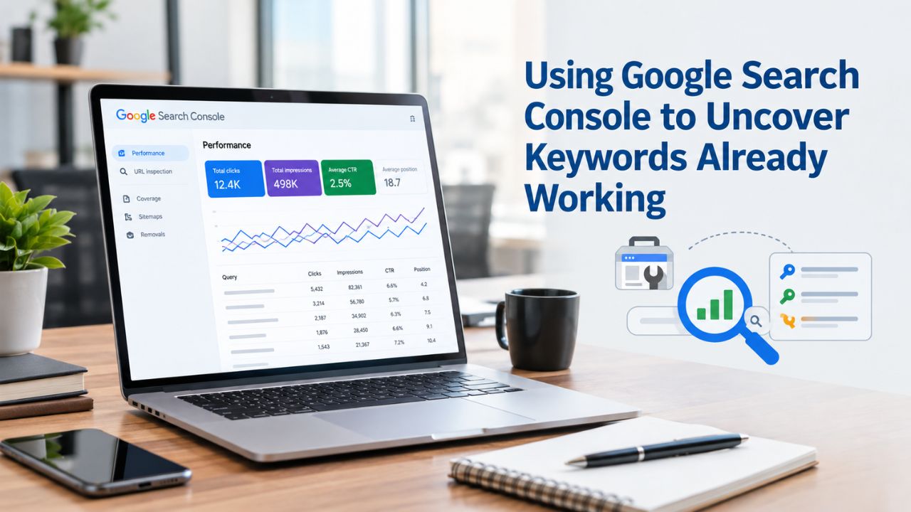 Using Google Search Console to Uncover Keywords Already Working