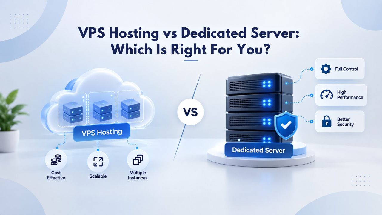VPS Hosting vs Dedicated Server: Which Is Right for You?
