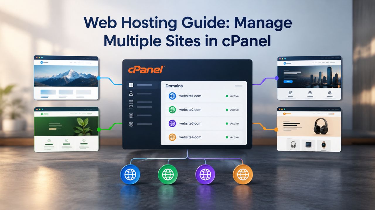 Web Hosting Guide: Manage Multiple Sites in cPanel