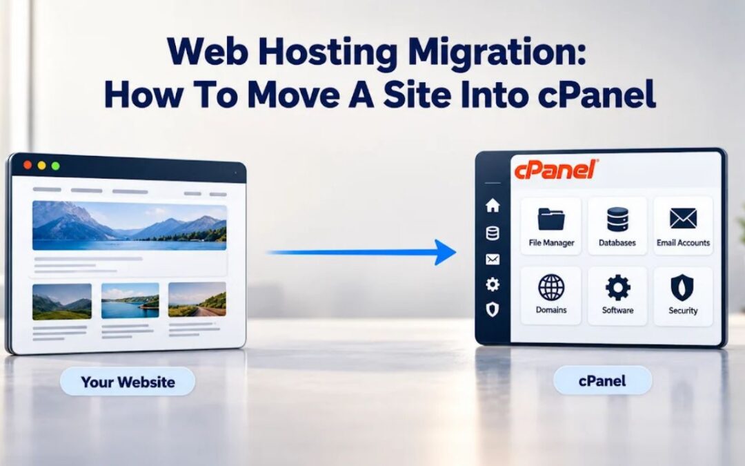 Web Hosting Migration: How to Move a Site Into cPanel