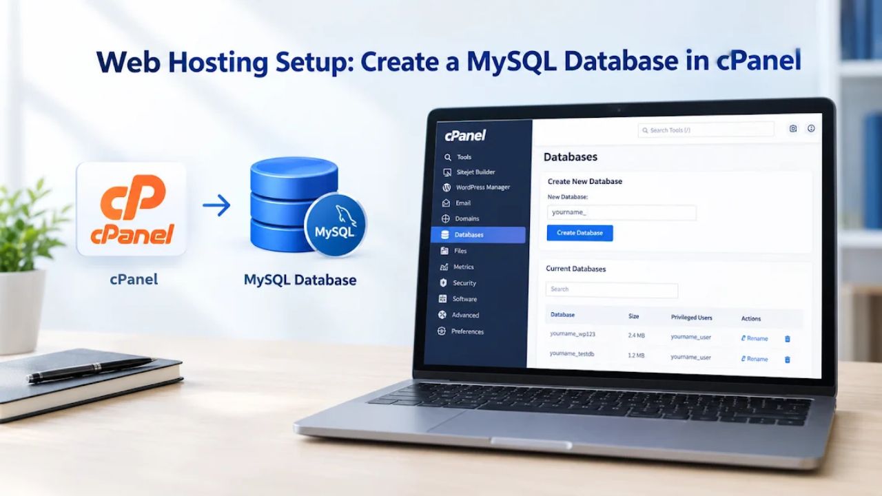 Web Hosting Setup_ Create a MySQL Database in cPanel-1 Web Hosting Setup: Create a MySQL Database in cPanel
