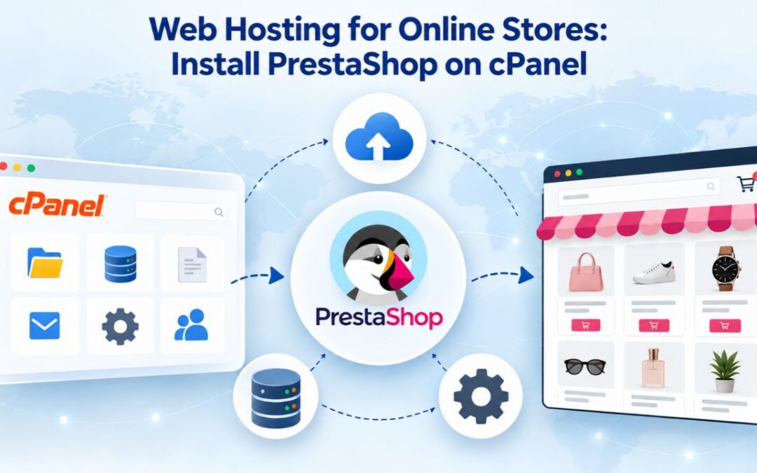 Web Hosting for Online Stores: Install PrestaShop on cPanel