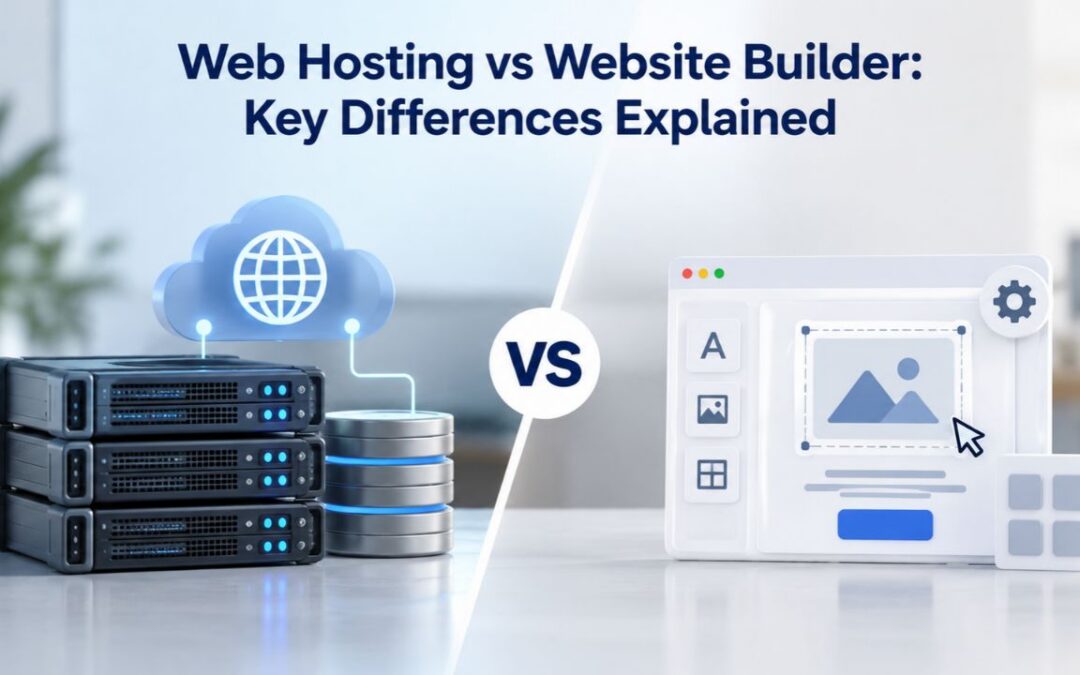 Web Hosting vs Website Builder: Key Differences Explained
