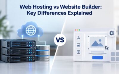 Blogs Web Hosting vs Website Builder: Key Differences Explained
