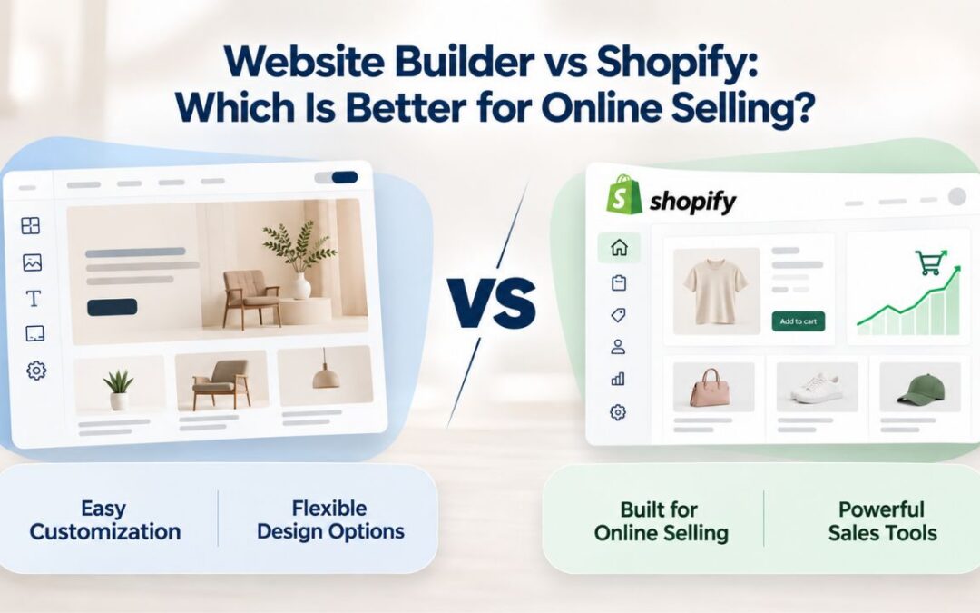 Website Builder vs Shopify: Which Is Better for Online Selling?