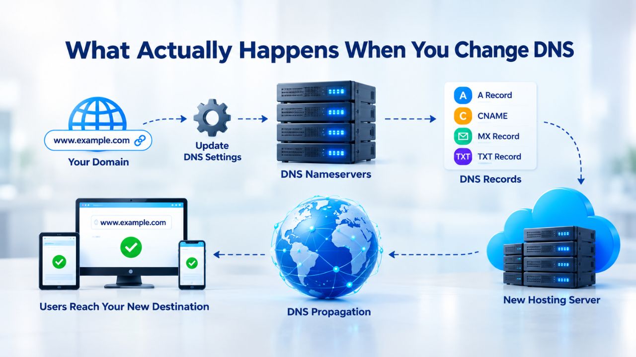 What Actually Happens When You Change DNS What Actually Happens When You Change DNS