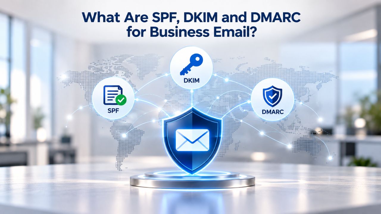 What Are SPF, DKIM and DMARC for Business Email?