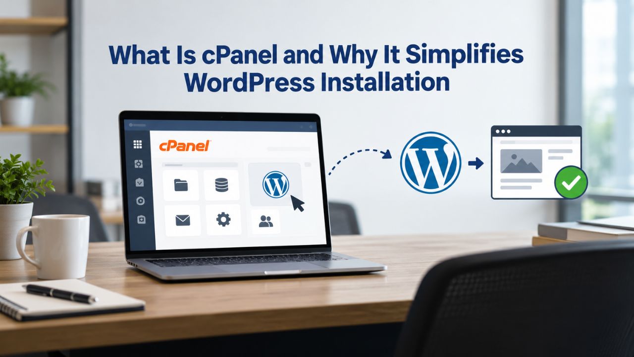How to Install WordPress Using cPanel Hosting Easily What Is cPanel and Why It Simplifies WordPress Installation