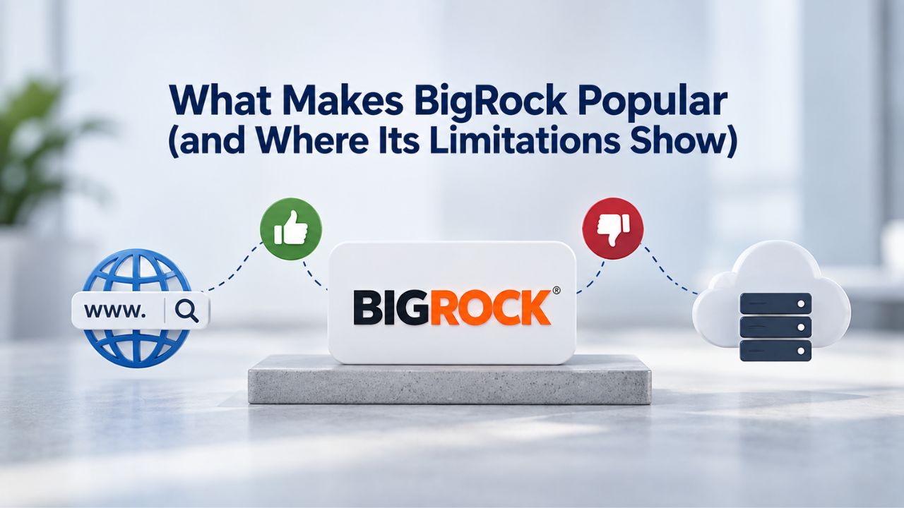 What Makes BigRock Popular (and Where Its Limitations Show) What Makes BigRock Popular (and Where Its Limitations Show)