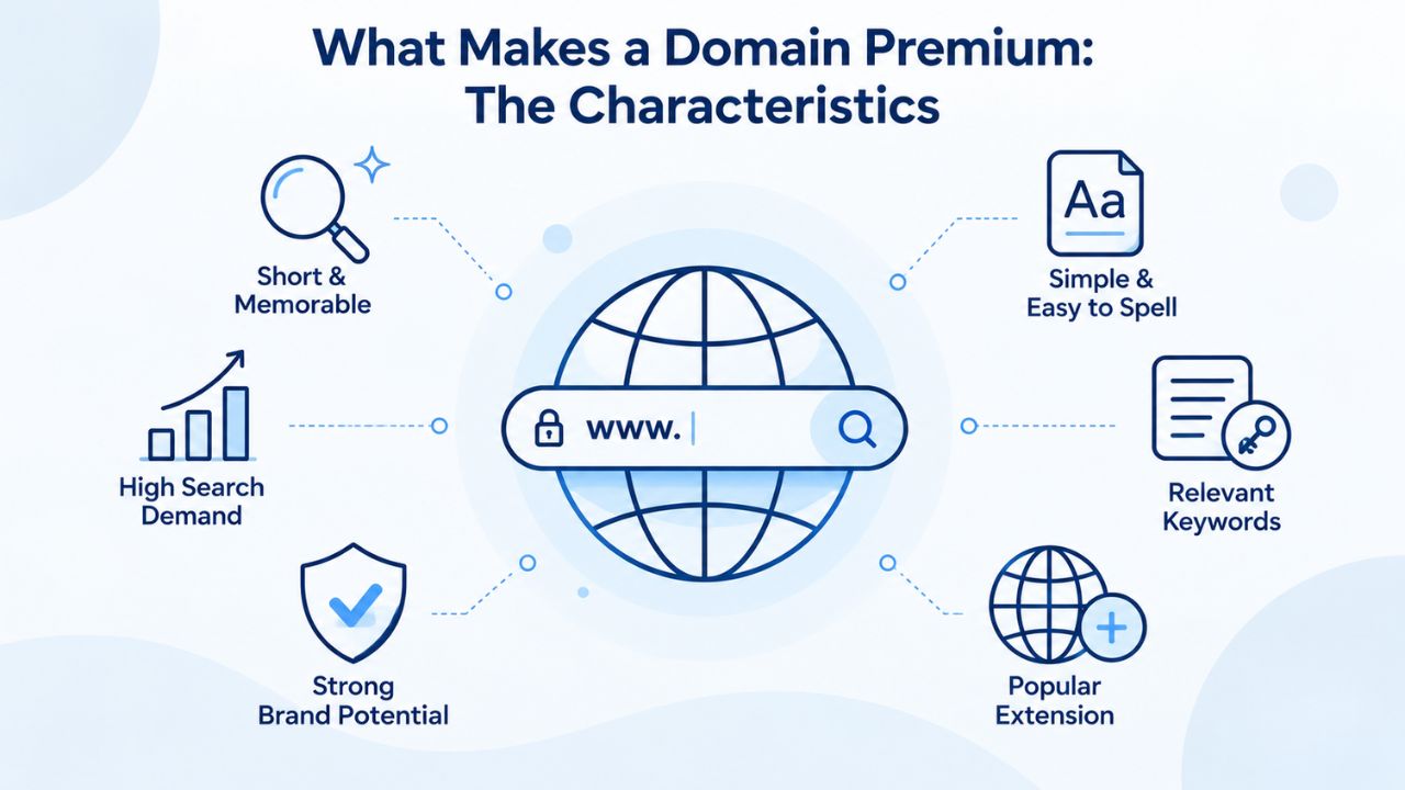 What Makes a Domain Premium: The Characteristics 