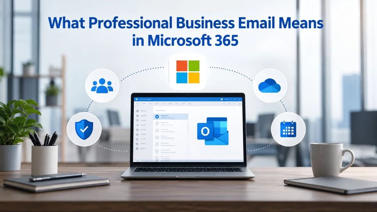 What Professional Business Email Means in Microsoft 365 What “Professional Business Email” Means in Microsoft 365