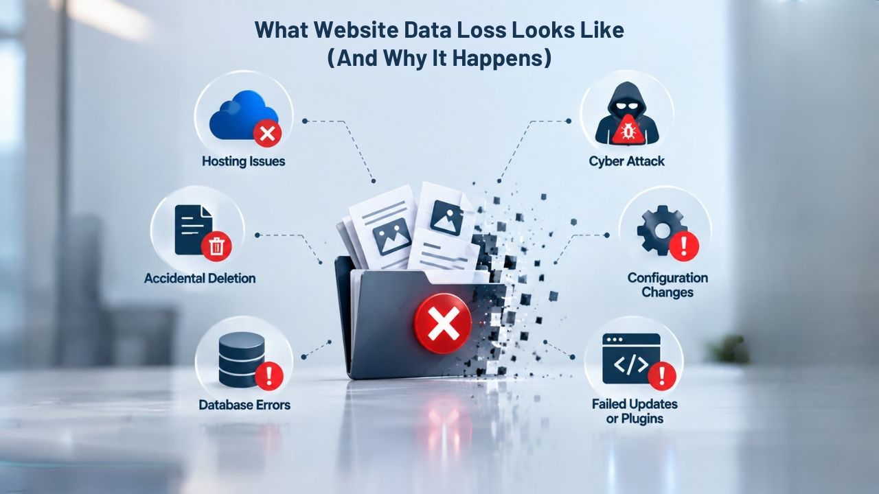 What Website Data Loss Looks Like (and Why It Happens) 