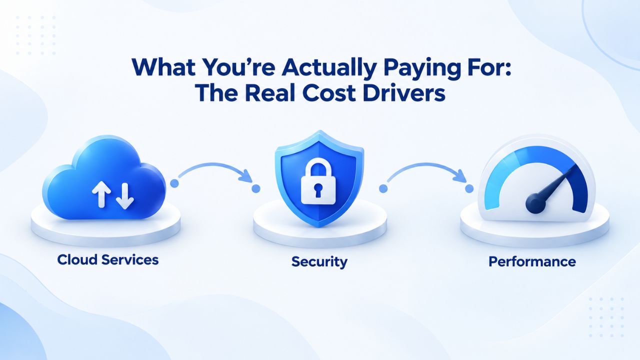 What You’re Actually Paying For: The Real Cost Driver What You’re Actually Paying For: The Real Cost Drivers