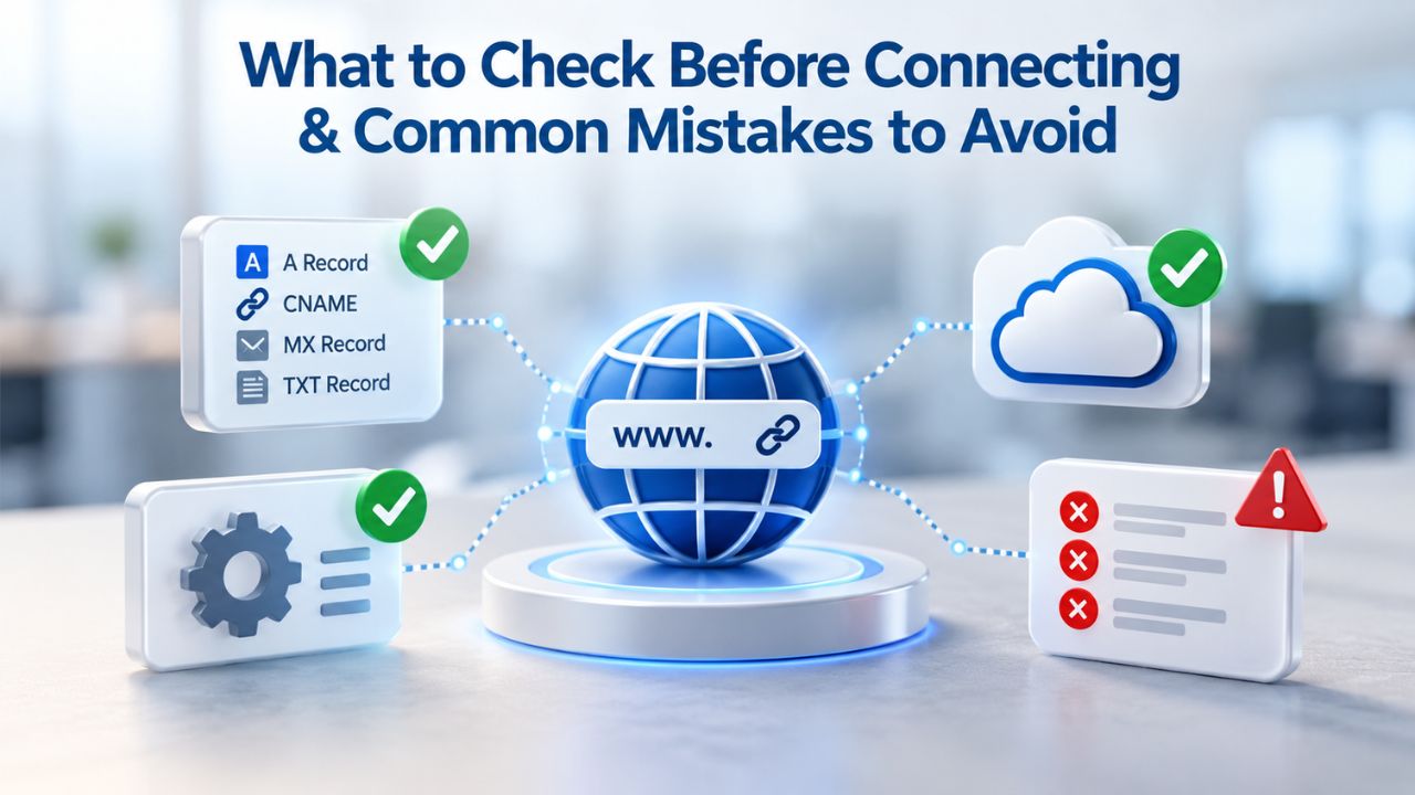 What to Check Before Connecting & Common Mistakes to Avoid What to Check Before Connecting & Common Mistakes to Avoid