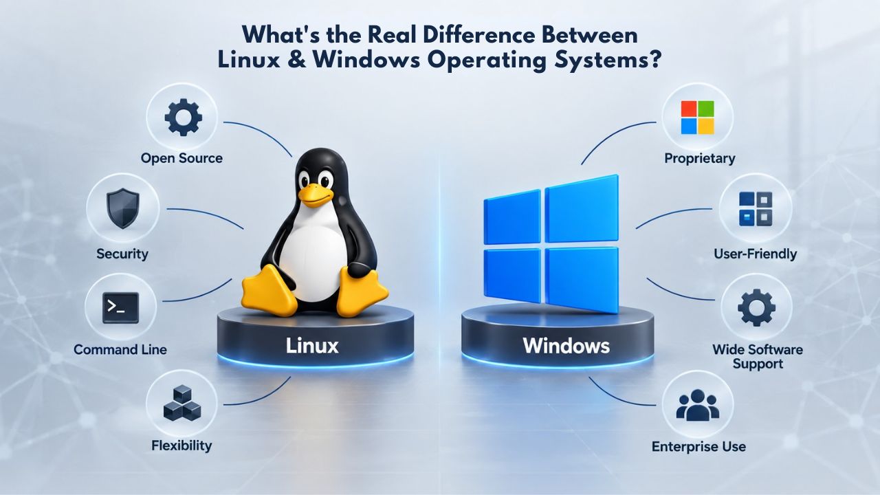 What’s the Real Difference Between Linux and Windows Operating Systems? 