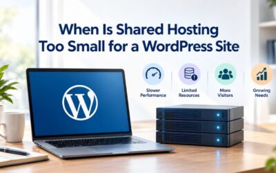 Blogs When Is Shared Hosting Too Small for a WordPress Site