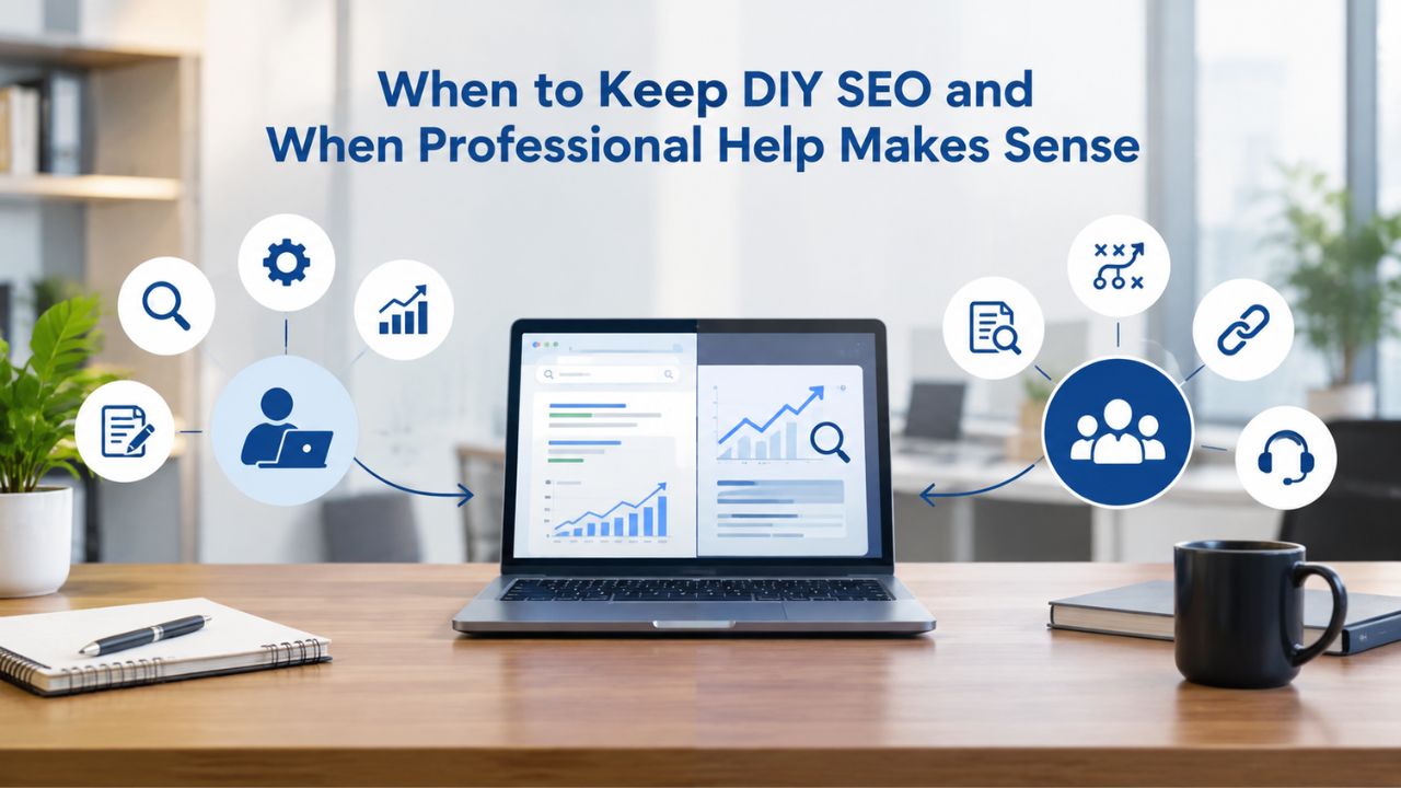 When to Keep DIY SEO and When Professional Help Makes Sense When to Keep DIY SEO and When Professional Help Makes Sense