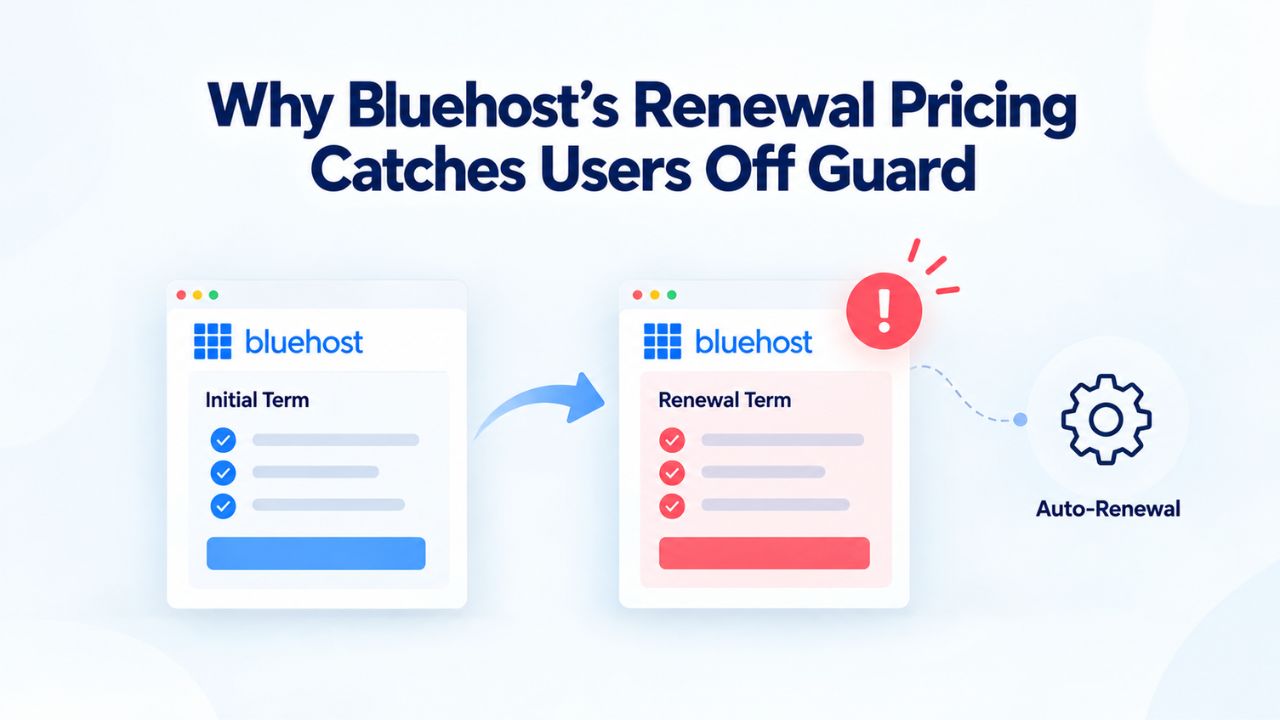 Why Bluehost’s Renewal Pricing Catches Users Off Guard Why Bluehost’s Renewal Pricing Catches Users Off Guard