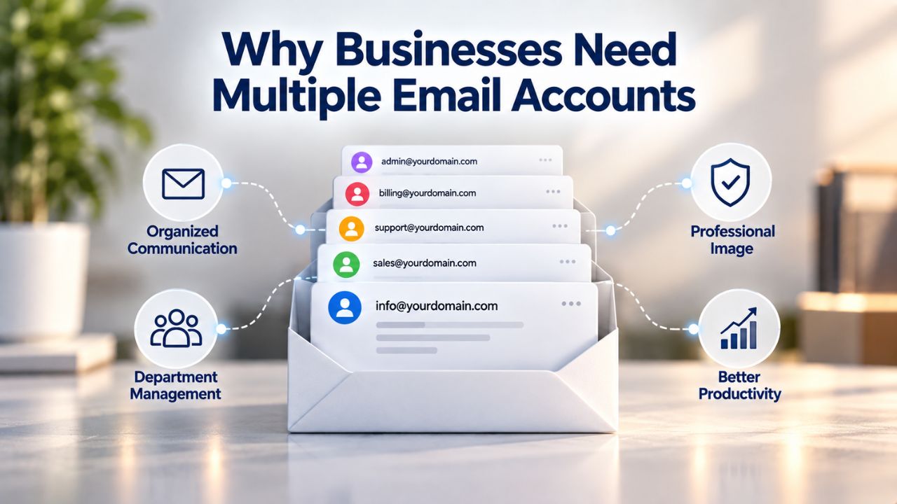Why Businesses Need Multiple Email Accounts 
