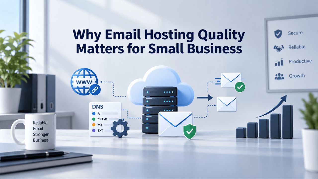 Why Email Hosting Quality Matters for Small Business Why Email Hosting Quality Matters for Small Business