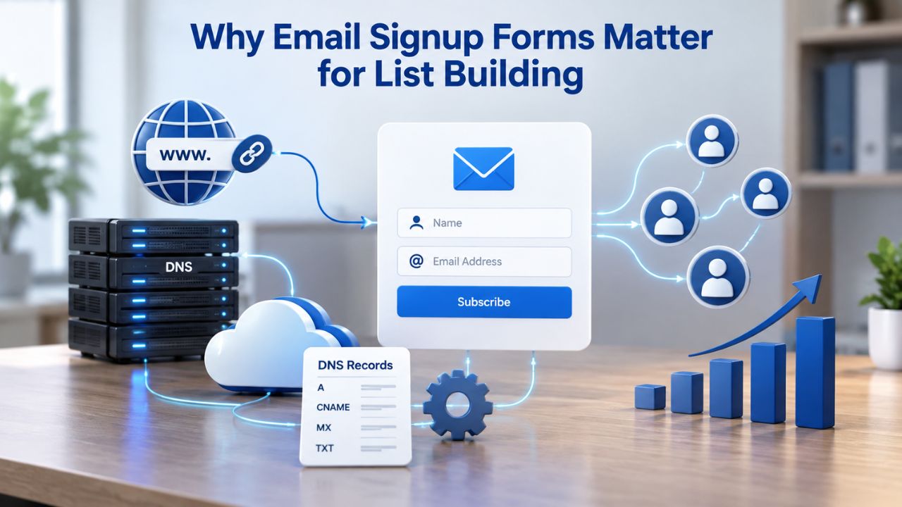 Why Email Signup Forms Matter for List Building