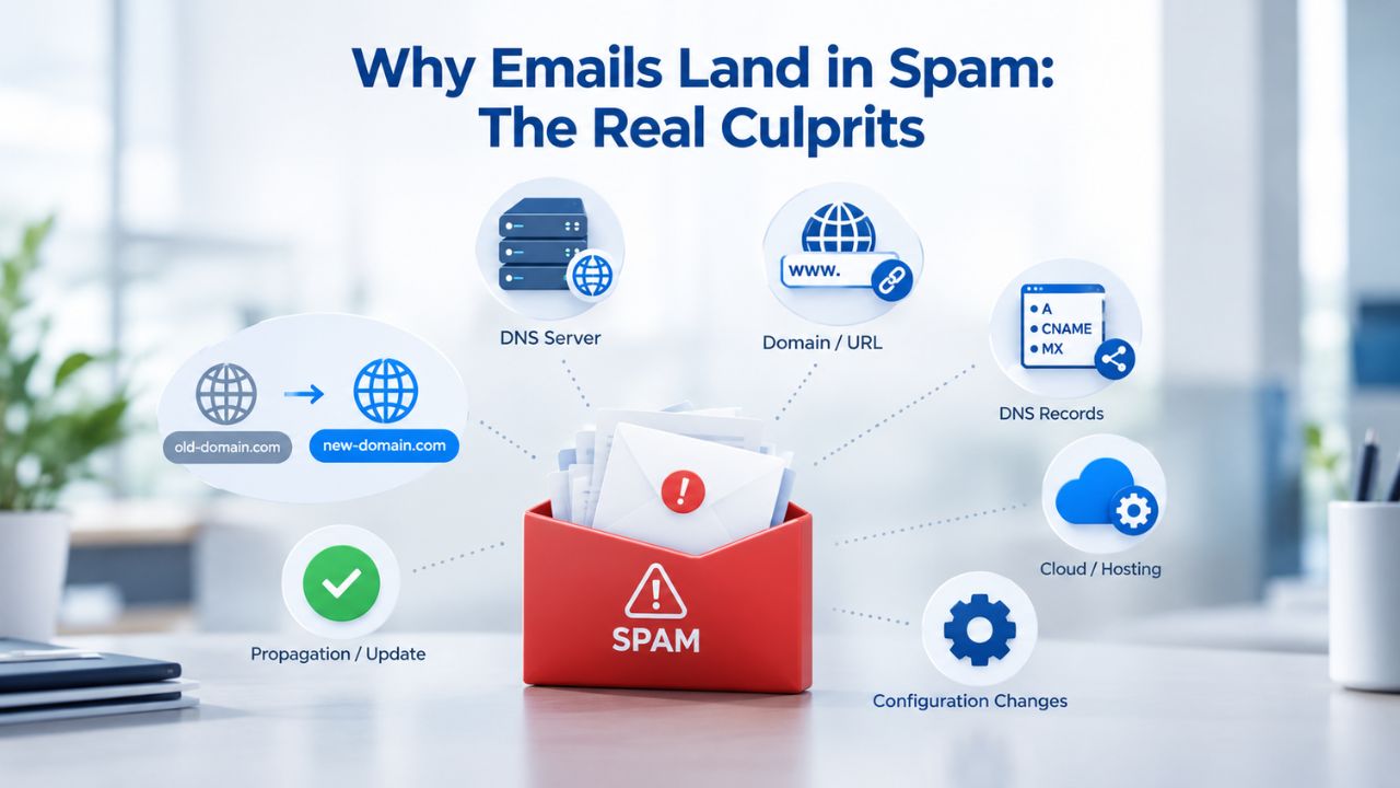 Why Emails Land in Spam: The Real Culprits