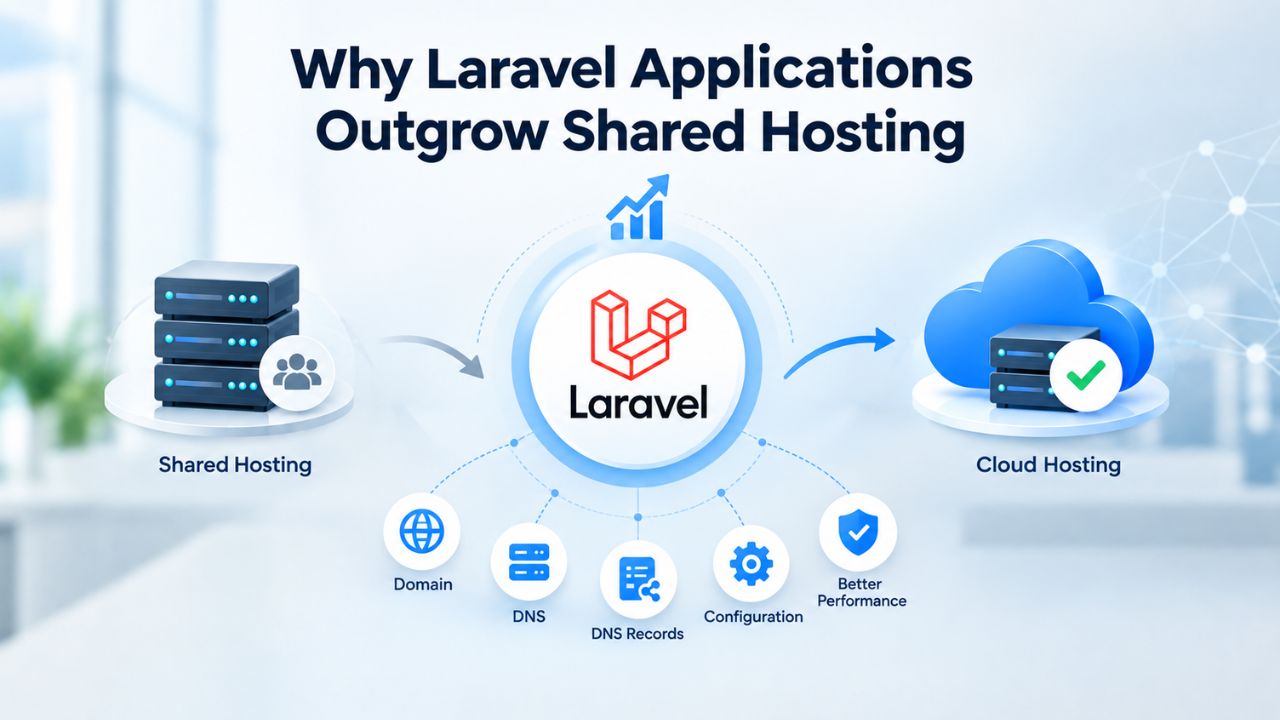 Why Laravel Applications Outgrow Shared Hosting Why Laravel Applications Outgrow Shared Hosting
